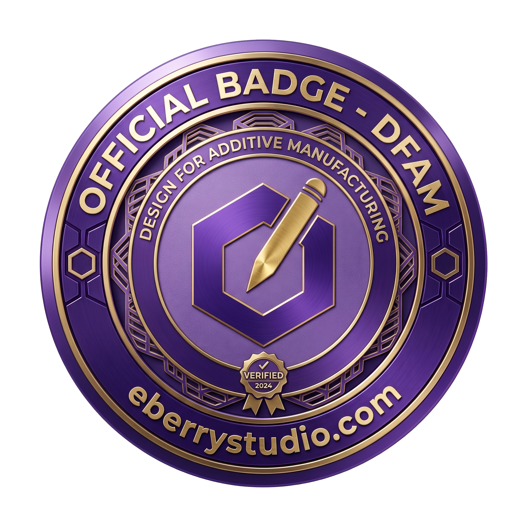 EBerryStudio DFAM / DFM Approved Seal
